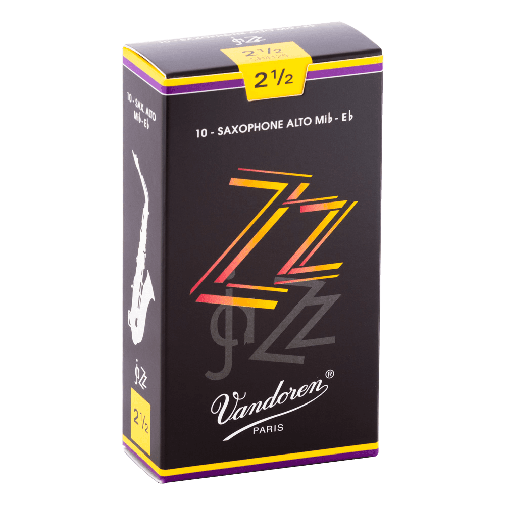Vandoren Lot De 3 Anches Saxophone Alto Traditionnel Force 2.5 – Qualité Pro Française