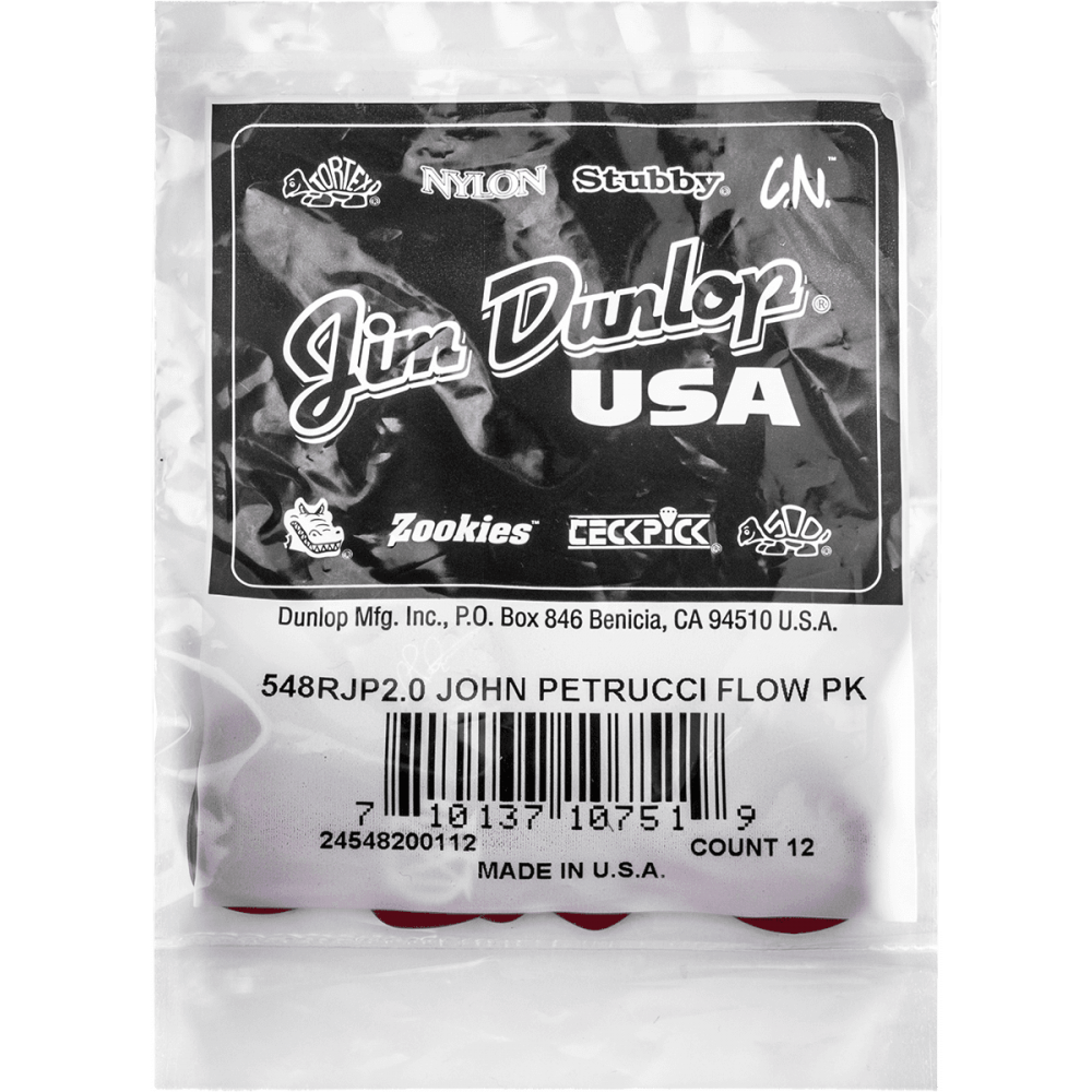 Dunlop Flow John Petrucci 2,00mm sachet de 12 | Algam Webstore Dunlop Flow John Petrucci 2,00mm sachet de 12 | Algam Webstore