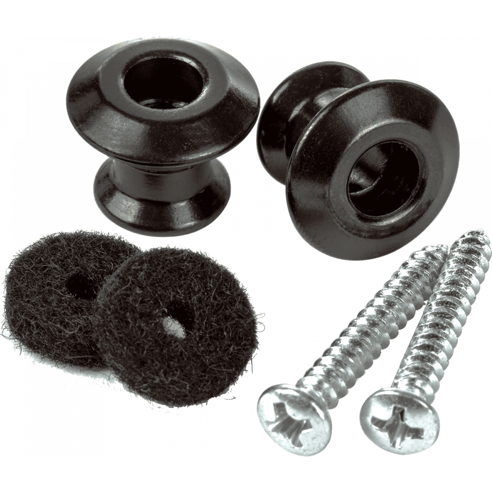 Dunlop Straplok Dual Design, black (set de 2) Algam store