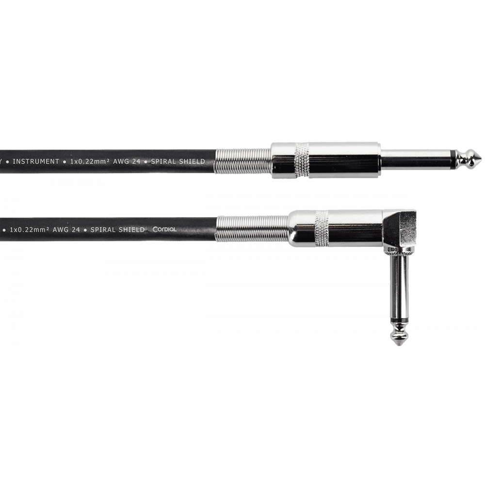 Jack Guitare Electrique Câble De Guitare Câble Guitare Ibanez SI10L - 3.05m - Jacks Droit & Coudé - Qualité Pro Jack Guitare Câble Jack Guitare