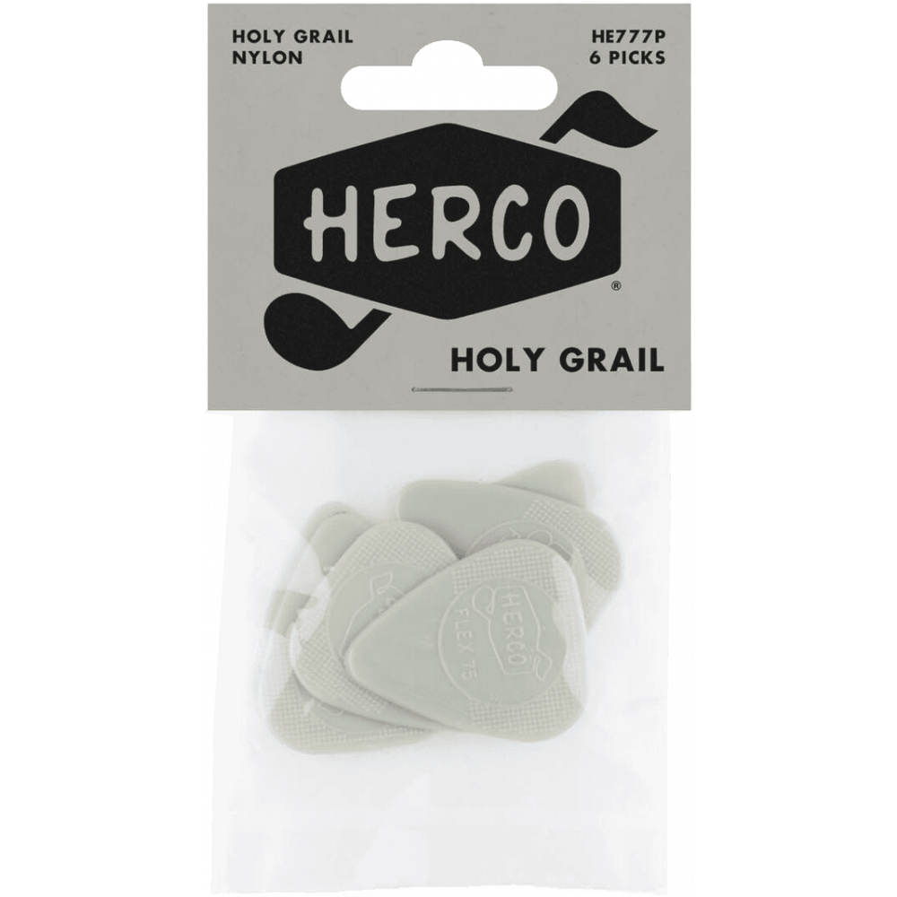 Herco Sachet de 6 médiators Holy Grail Nylon Flex 75 Algam Webstore