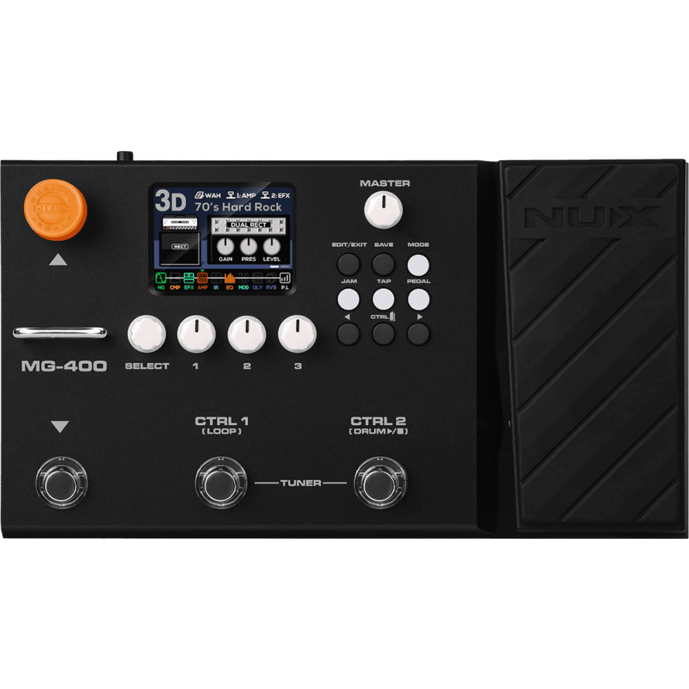 Nux MG-300 - Pédalier multi-effets pour guitare - Pédale d'effet