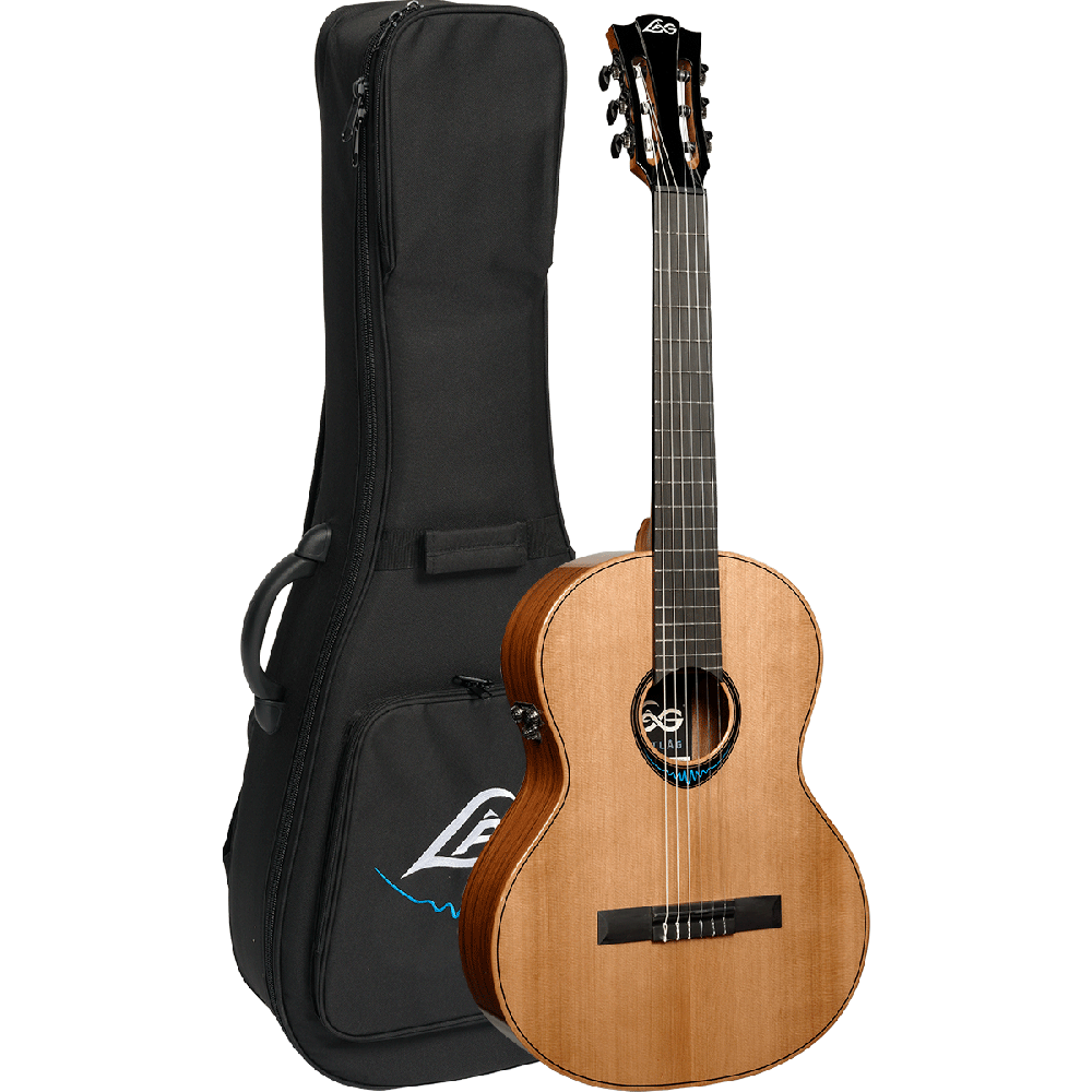 Juan Miguel Navarrez Guitare Classique 4/4 Starter Set Miel – Housse, Accordeur, Médiators, Livre + CD Pour Débutants & Amateurs