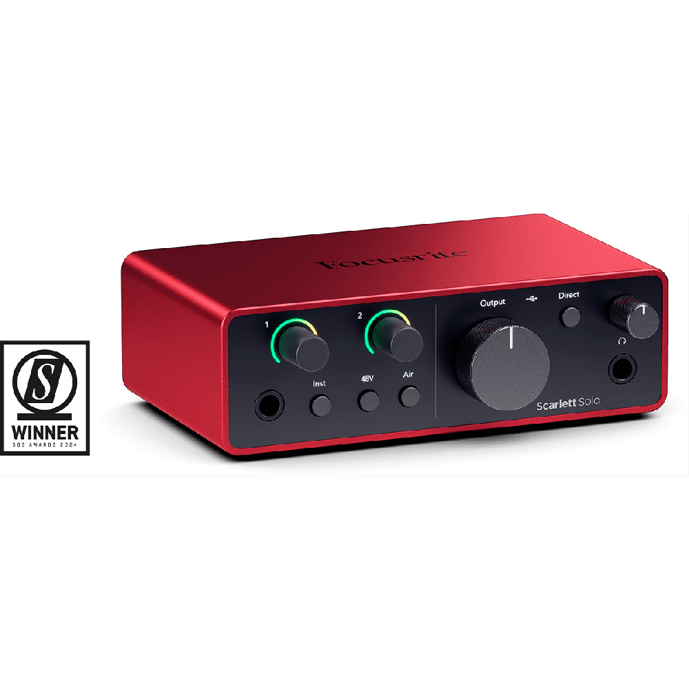 【超美品】Focusrite Scarlett Solo gen4 Focusrite Scarlett Solo 4th Gen | Algam Webstore