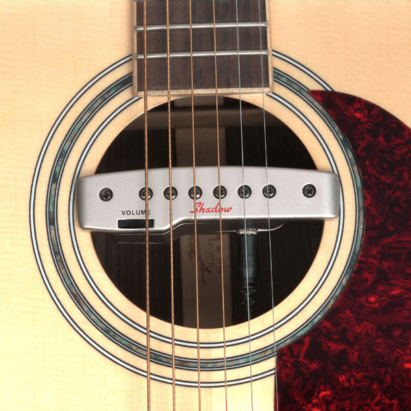 Shadow Micro rosace magnétique guitare folk avec volume