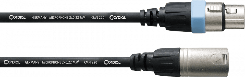 Cordial Câble micro XLR 20 m