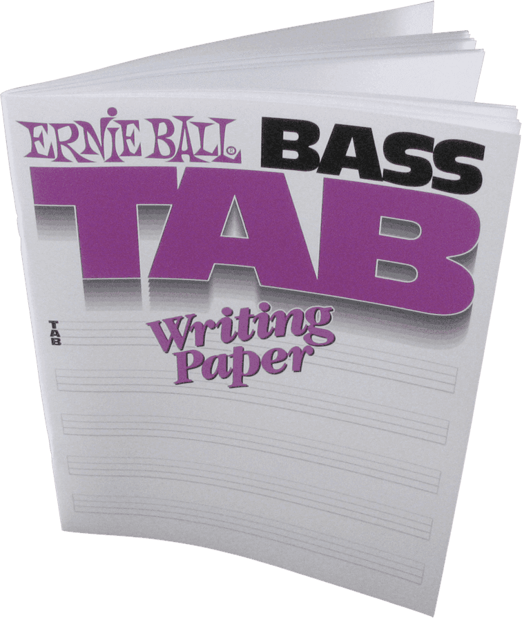 Cahier De Tablatures Basse 4 Cordes - Papier Vierge, 12 Portées Par Page | Pour Débutants, élèves, Professeurs Et Composition - 5