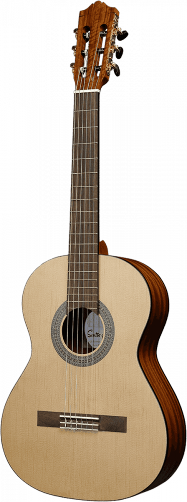 Santos y Mayor GSM 7-3 Guitare classique 3/4 finition naturelle