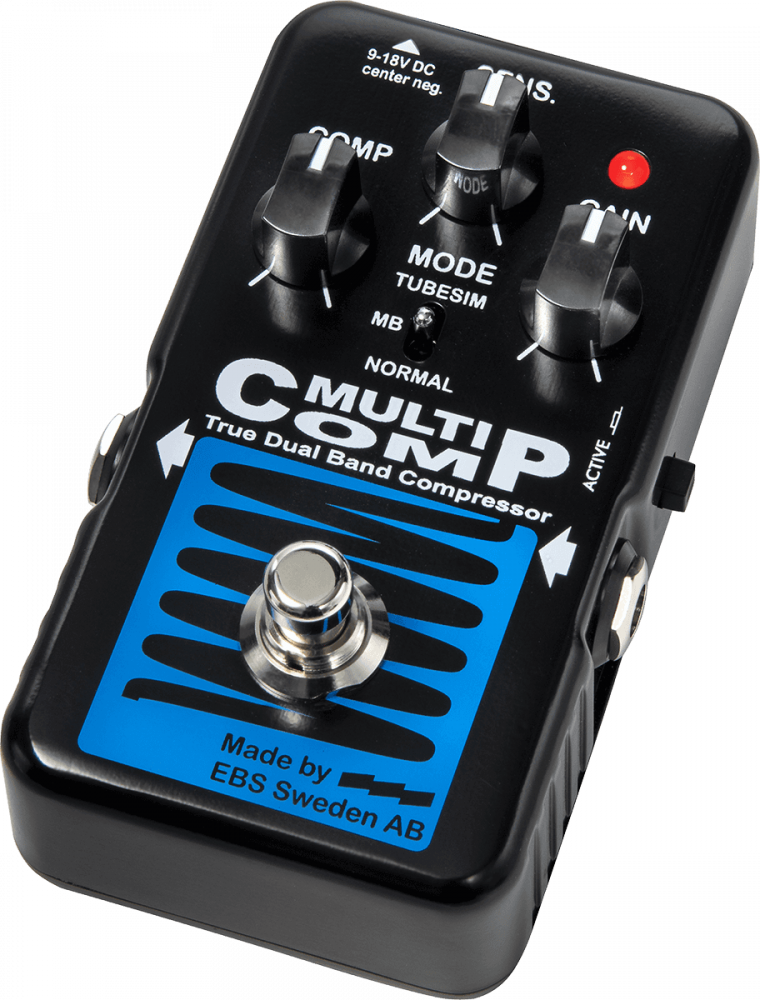 DTM・DAW EBS MultiComp Blue Label EBS Multi-Comp Blue Label compresseur pour basse | Algam Webstore