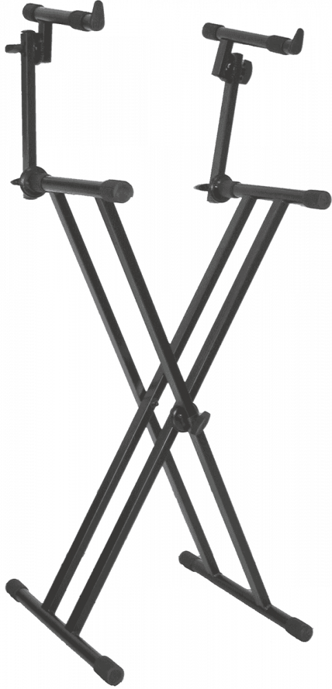 Supporto Doppio Per Tastiere QuikLok T22 - Telaio Robusto Per Tastieristi, Carico 81kg - Foto 10