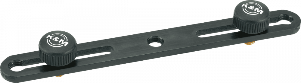 Barre De Couplage Micros K&M 23560 - 850mm Noire