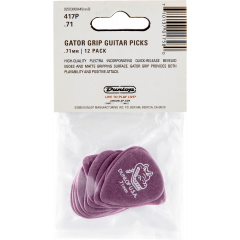 Dunlop Gator Grip 0,71mm sachet de 12 - Vue 2