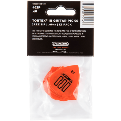 Dunlop Tortex TIII 0,60mm sachet de 12 - Vue 2