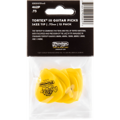 Dunlop Tortex TIII 0,73mm sachet de 12 - Vue 2