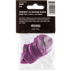 Dunlop Tortex TIII 1,14mm sachet de 12 - Vue 2