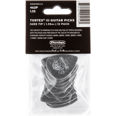 Dunlop Tortex TIII 1,35mm sachet de 12 - Vue 2