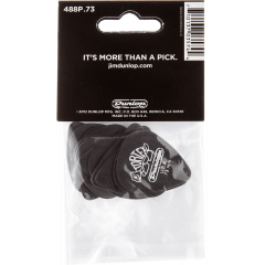 Dunlop Tortex Pitch Black 0,73mm sachet de 12 - Vue 2