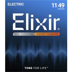 Elixir Electric Nanoweb Medium 11-49 - Vue 2