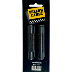 Yellow Cable jack stéréo fem. jack stéréo fem. - lot de 2 - Vue 2