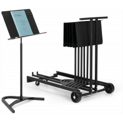 Manhasset Chariot de stockage 15 pupitres Harmony - Vue 2