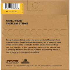 Dunlop Mandoline Light Phosphor Bronze 10-34 - Vue 2