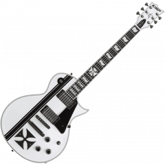 Ltd Signature James Hetfield Ironcross snow white - Vue 2