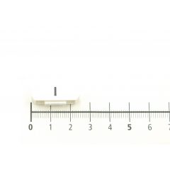 Mackie Bouton Fader Blanc 22x8,26 - Vue 2