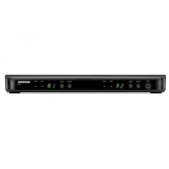 Shure BLX188/CVL Système double sans fil pour 2 présentateurs avec 2 micro cravate CVL - M17 - Vue 2