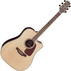 Takamine GD93CE-NAT Dreadnought, cutaway électro-acoustique, Natural - Vue 2