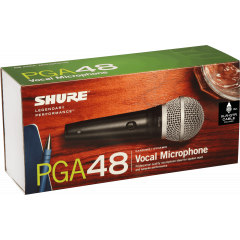 Shure PGA48 Micro voix dynamique cardioïde - QTR - Vue 2