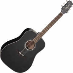 Takamine GD30-BLK Dreadnought, Black - Vue 2
