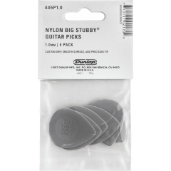 Dunlop Nylon Big Stubby 1,00mm sachet de 6 - Vue 2