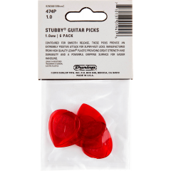 Dunlop Stubby Tri 1,00mm sachet de 6 - Vue 2