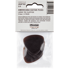 Dunlop Americana Flat large triangle sachet de 3 - Vue 2