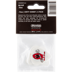 Dunlop Dirty Donny S1 0,73mm sachet de 6 - Vue 2