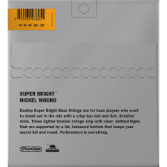 Dunlop SB NICKEL W 5 CORDES 40-120 - Vue 2