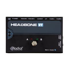 Radial Headbone VT - sélecteur d'ampli à lampes - 2 entrées vers 1 baffle - Vue 2