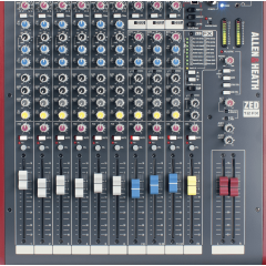 Allen & Heath Table de mixage ZED-12FX - Vue 2
