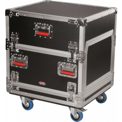 Gator Bois G-Tour pour console de mixage 14 U avec rack 6 U intégré - Vue 2