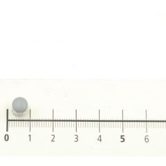 Mackie Bouton 7mm Gris et fond Blanc - Vue 2