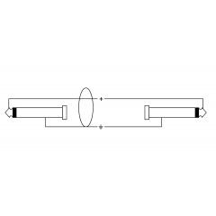 Cordial Câble guitare jack droit-coudé 3 m - Vue 2