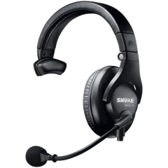 Shure Micro Casque Intercom un écouteur - Vue 2