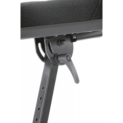 K&M Tabouret ergonomique haut siège pneumatique tissu - Vue 2