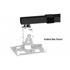 Euromet Support mural de vidéoprojecteur noir 45 kg - Vue 2