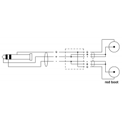 Cordial Câble Y bretelle minijack/2 Rca longs 3 m - Vue 2