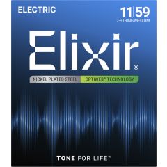 Elixir Electric Optiweb 7 cordes Medium 11-59 - Vue 2