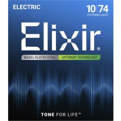 Elixir Electric Optiweb 8 cordes Light 10-74 - Vue 2