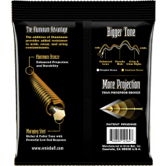 Ernie Ball Aluminium bronze medium 13-56 - Vue 2