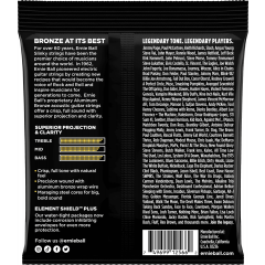 Ernie Ball Aluminium bronze medium light 12-54 - Vue 2