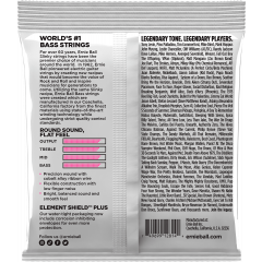 Ernie Ball Super Slinky flatwound 45-100 - Vue 2